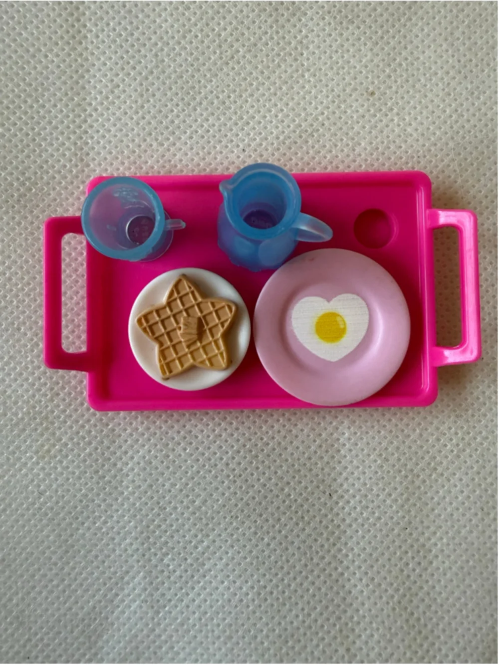 Barbie waffle heart
